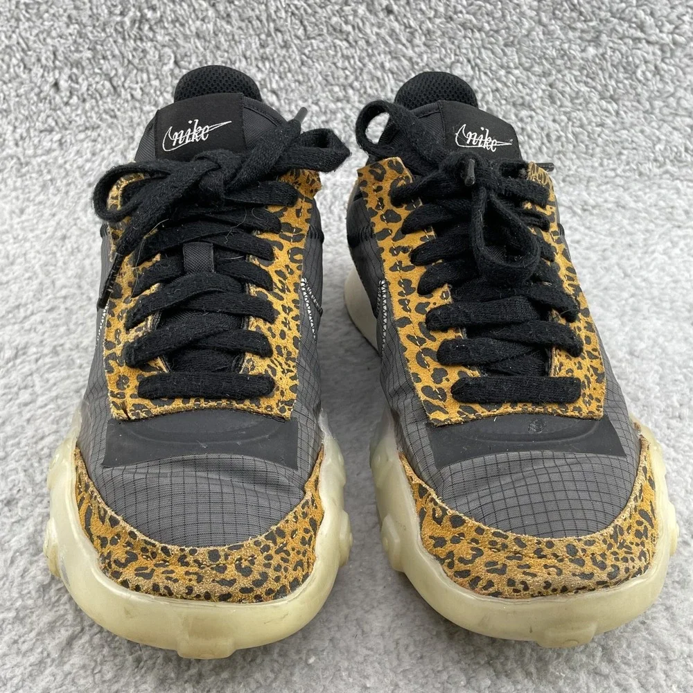 Nike Waffle Racer 2X Shoe Women 7.5 Leopard Streetwear Athleisure Maximalist 90s - Picture 2 of 11